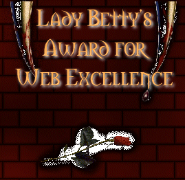 Thanks for the award Lady Betty! (12/19/98)