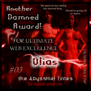 Thanks for the award Lady Dark Heart! (03/31/99)