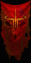 a flag from Quake 3 Arena by id Software
